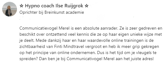Referentie Ilse 52 Weken Advertentie Inspiratie